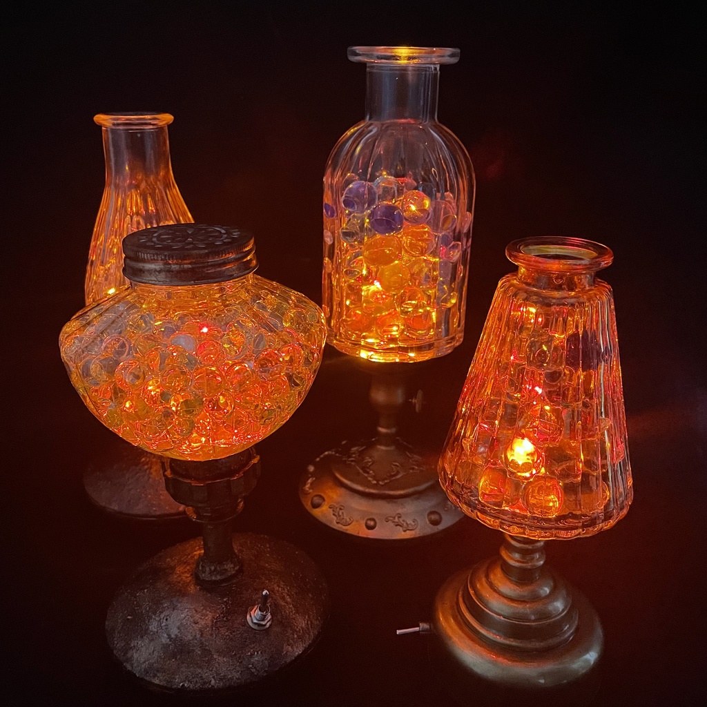 スチームパンク芳香剤ランプ(銅)