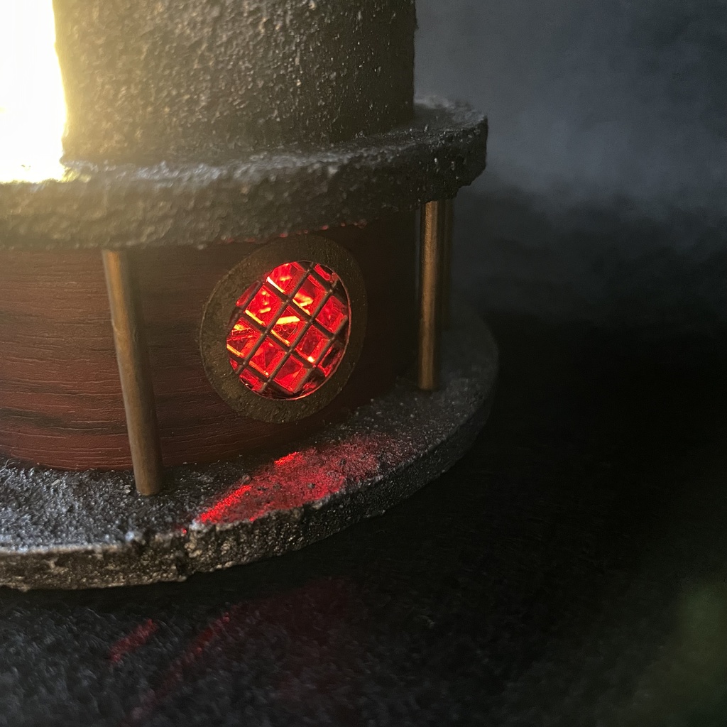 アイアンパイプ天気管ランプ