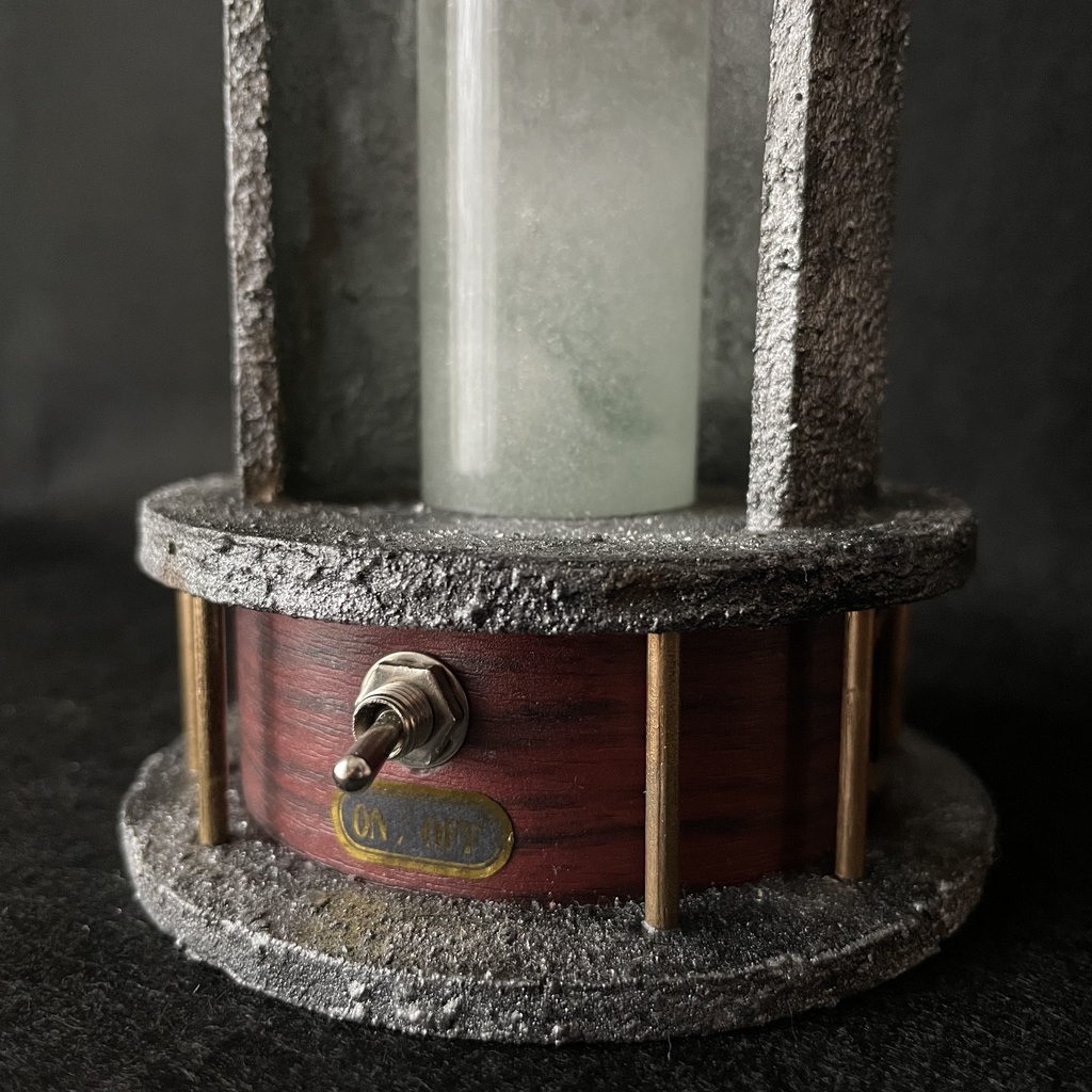 アイアンパイプ天気管ランプ