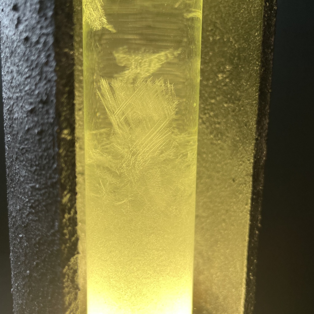 アイアンパイプ天気管ランプ