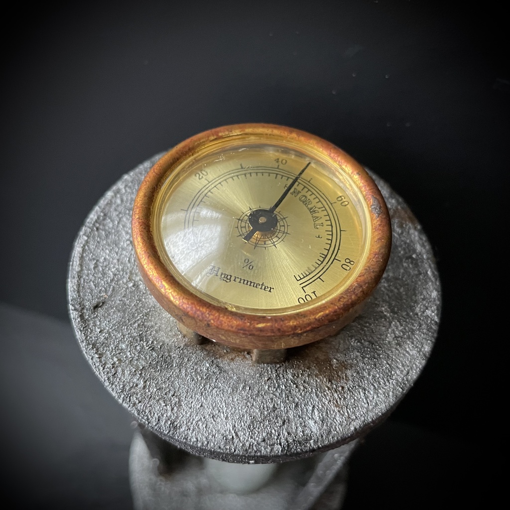 アイアンパイプ天気管ランプ