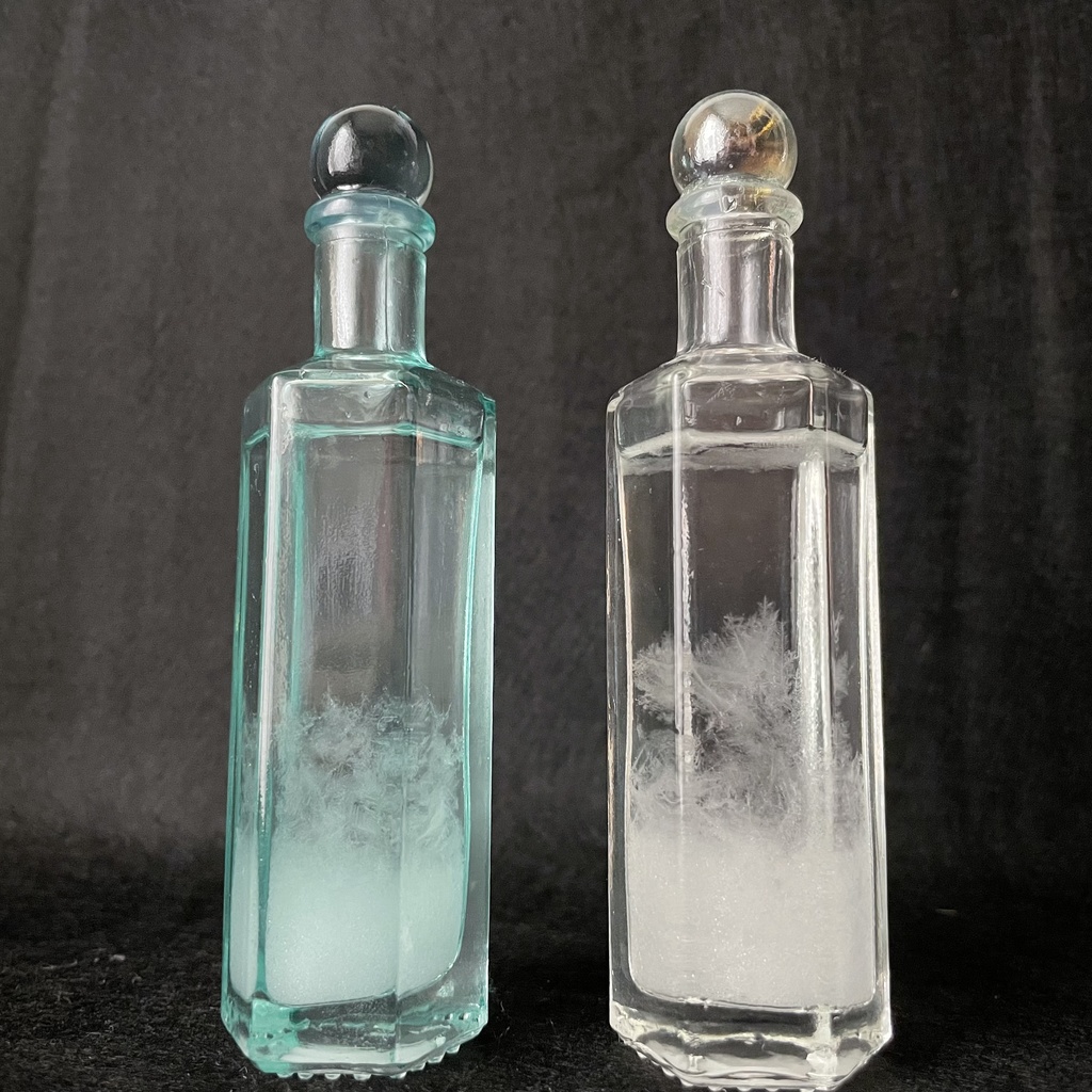 小瓶天気管(クリスタル)