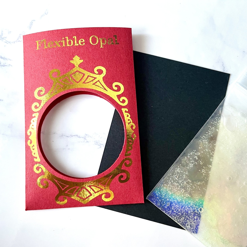 コレステリック液晶実験キット 3g版 紙枠付き