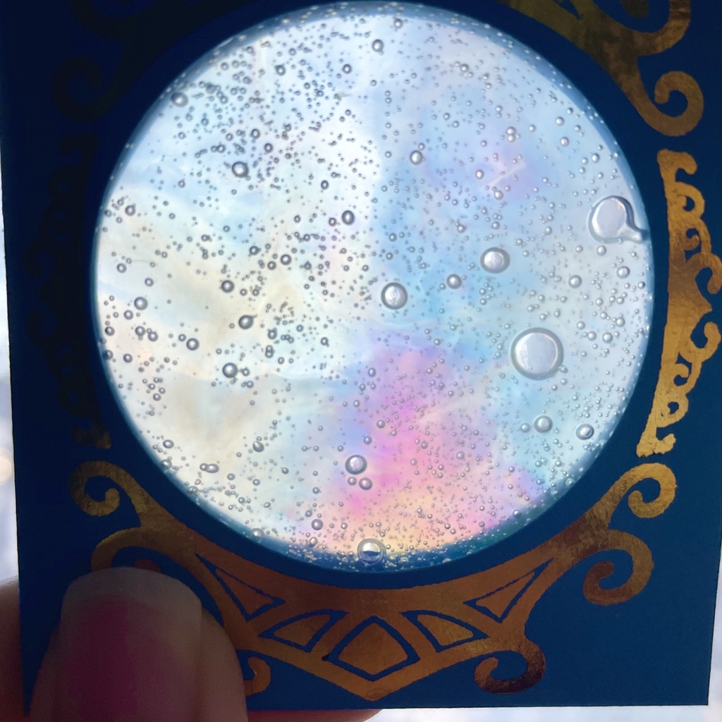 コレステリック液晶実験キット 3g版 紙枠付き