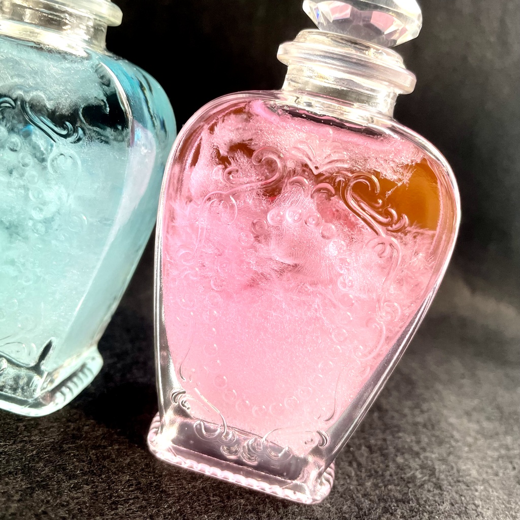 小瓶天気管 ピンク