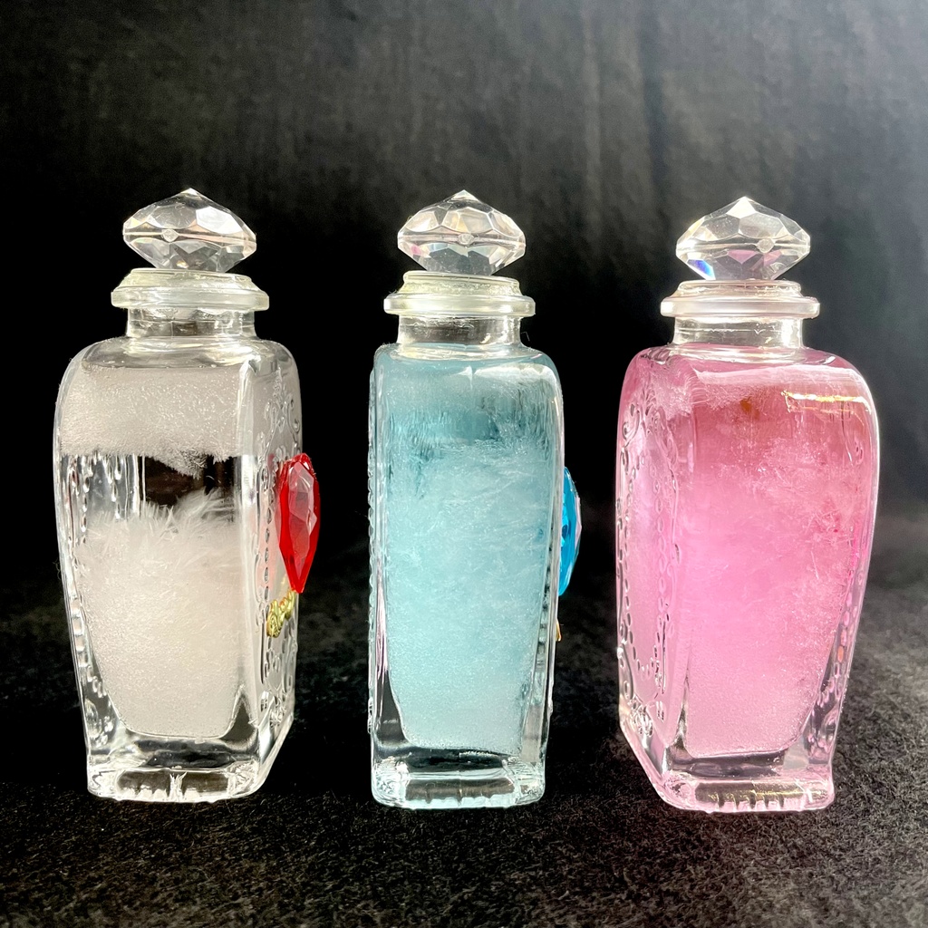 小瓶天気管 ピンク