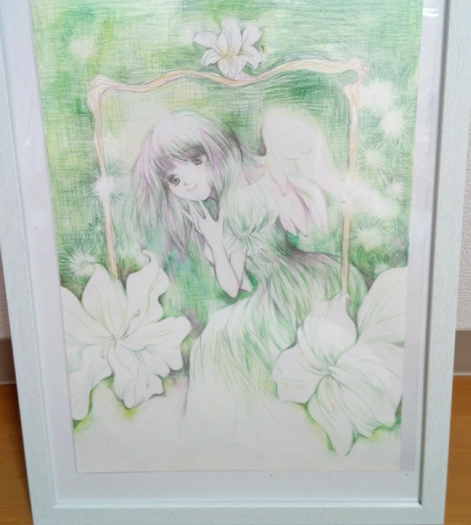 イラスト原画「好き」2019.10制作