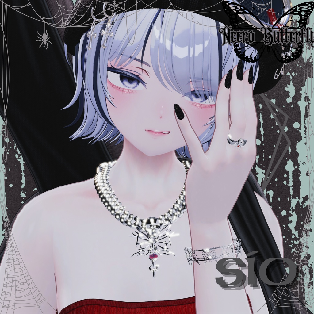 Necro Butterfly【10アバター対応セット】【MA対応】