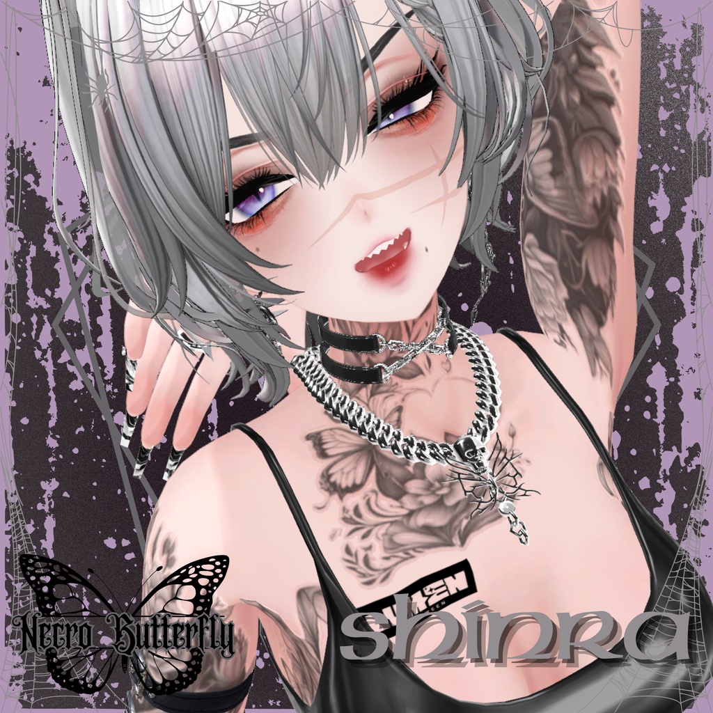 Necro Butterfly【10アバター対応セット】【MA対応】