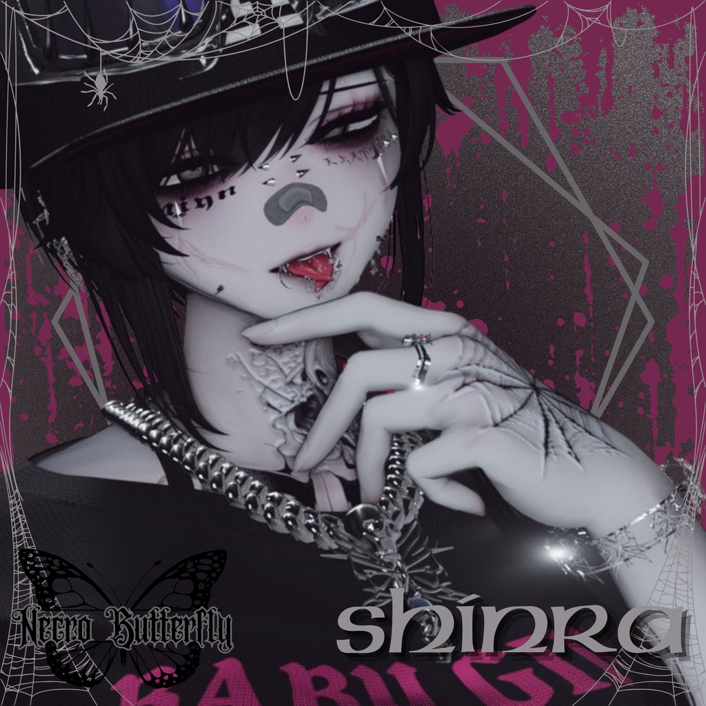 Necro Butterfly【10アバター対応セット】【MA対応】