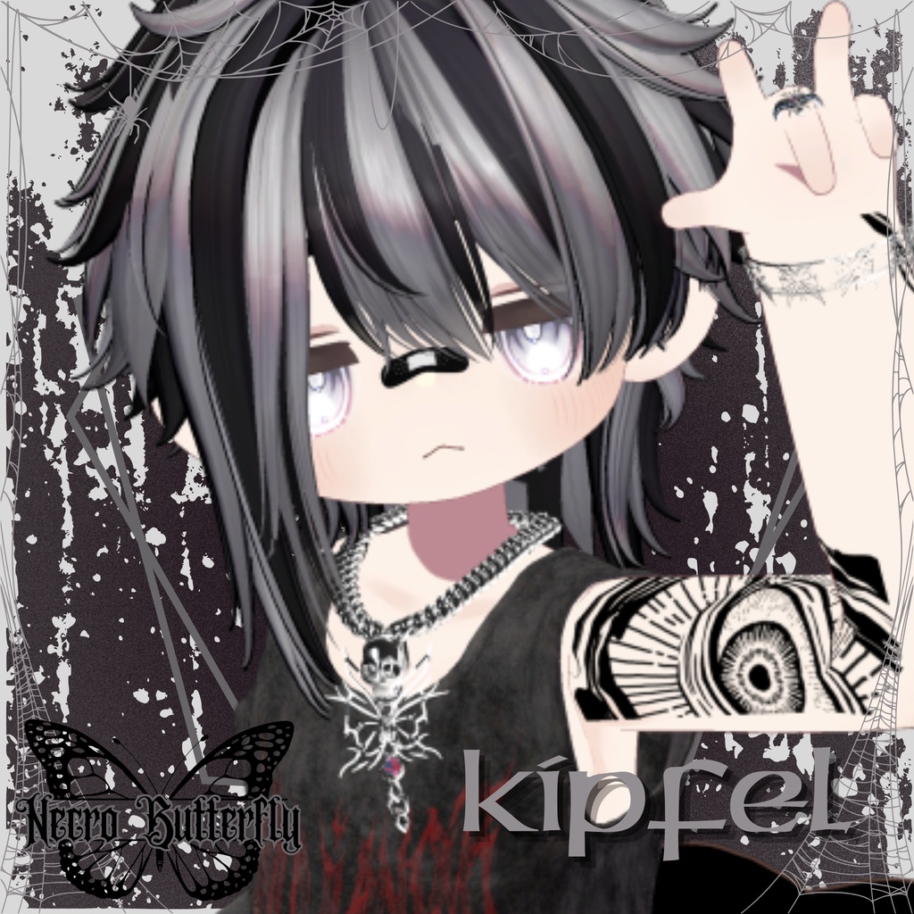 Necro Butterfly【10アバター対応セット】【MA対応】