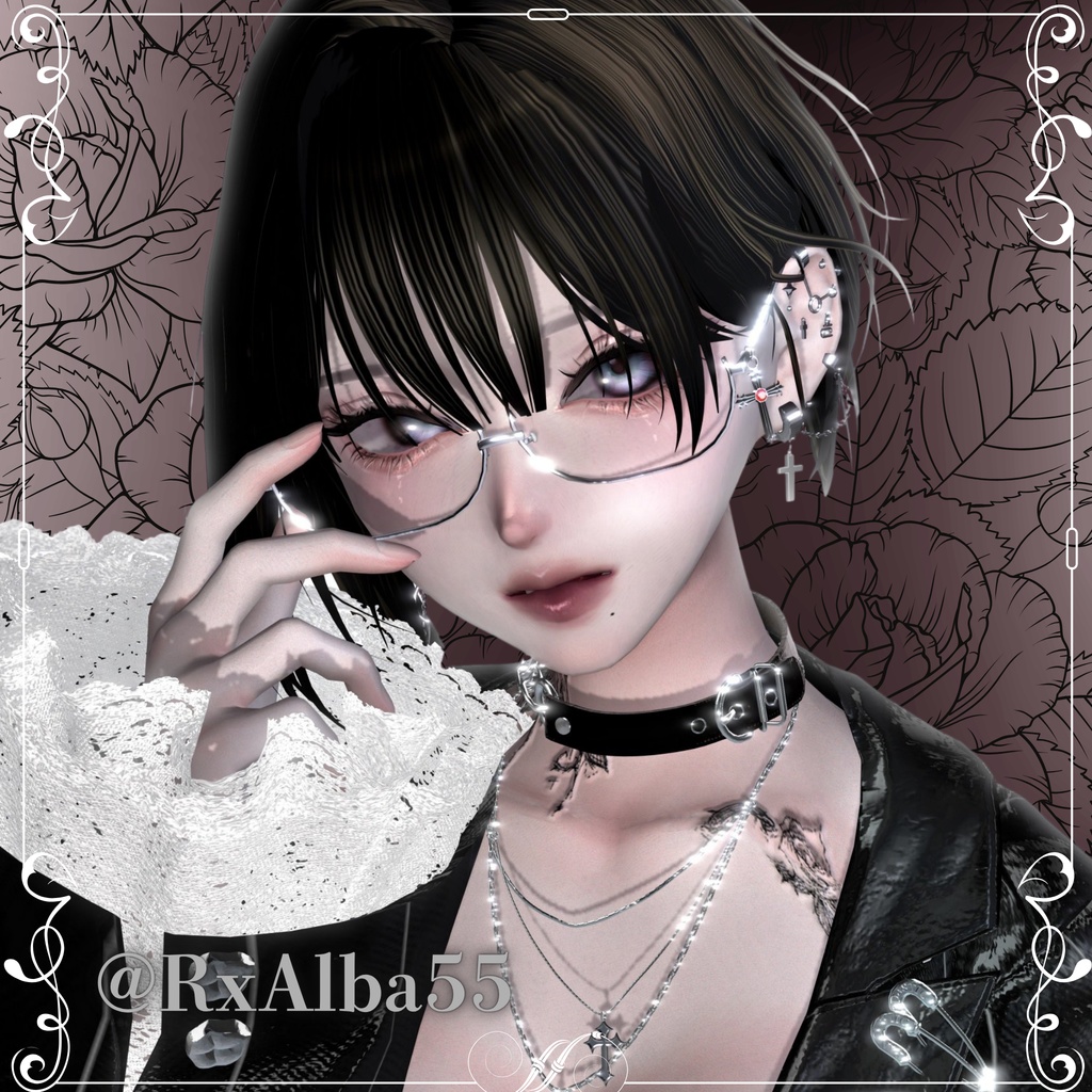 Lueur Glasses 【14アバターセット】【MA対応】