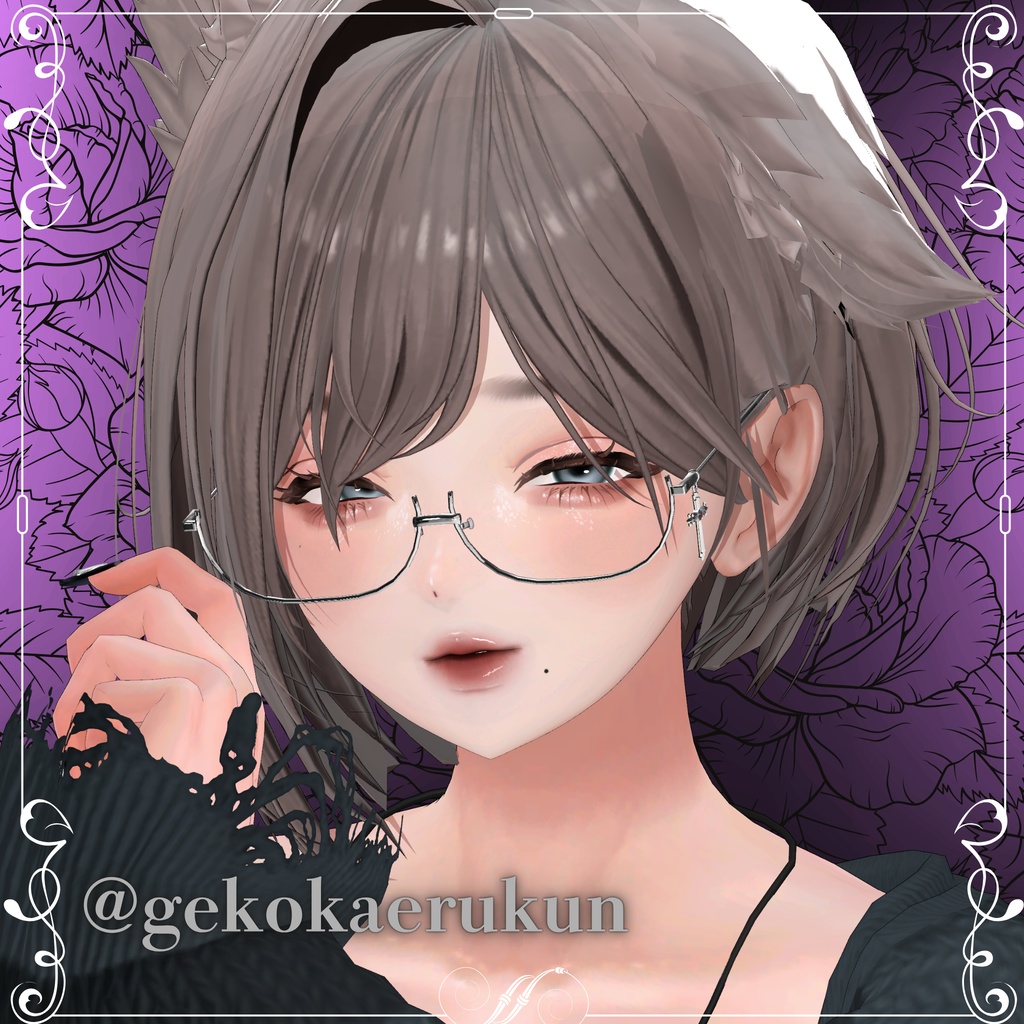 Lueur Glasses 【14アバターセット】【MA対応】