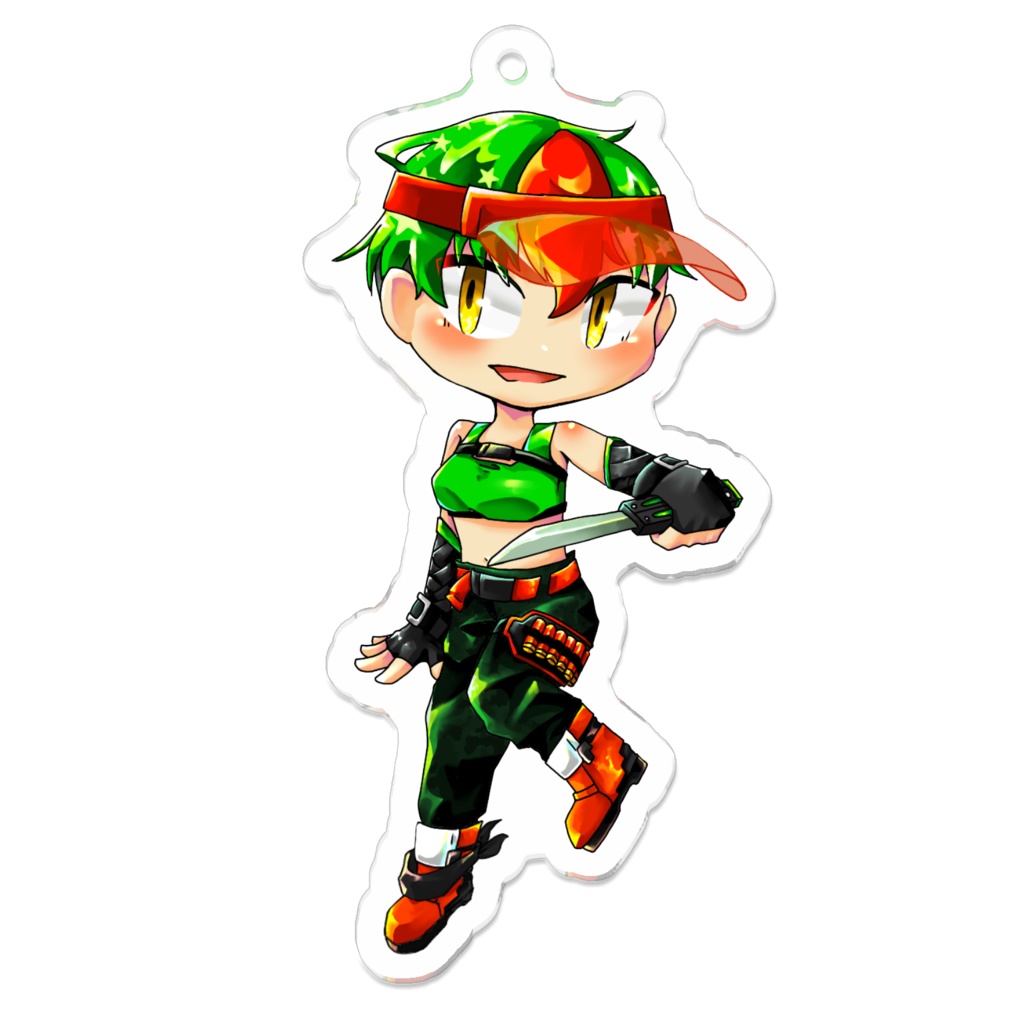 紅消 若葉【アクリルキーホルダー】