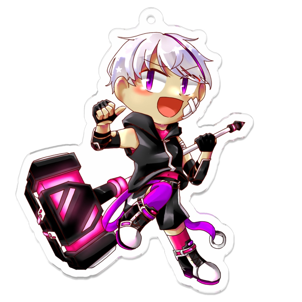 紅消 蘇芳【アクリルキーホルダー】