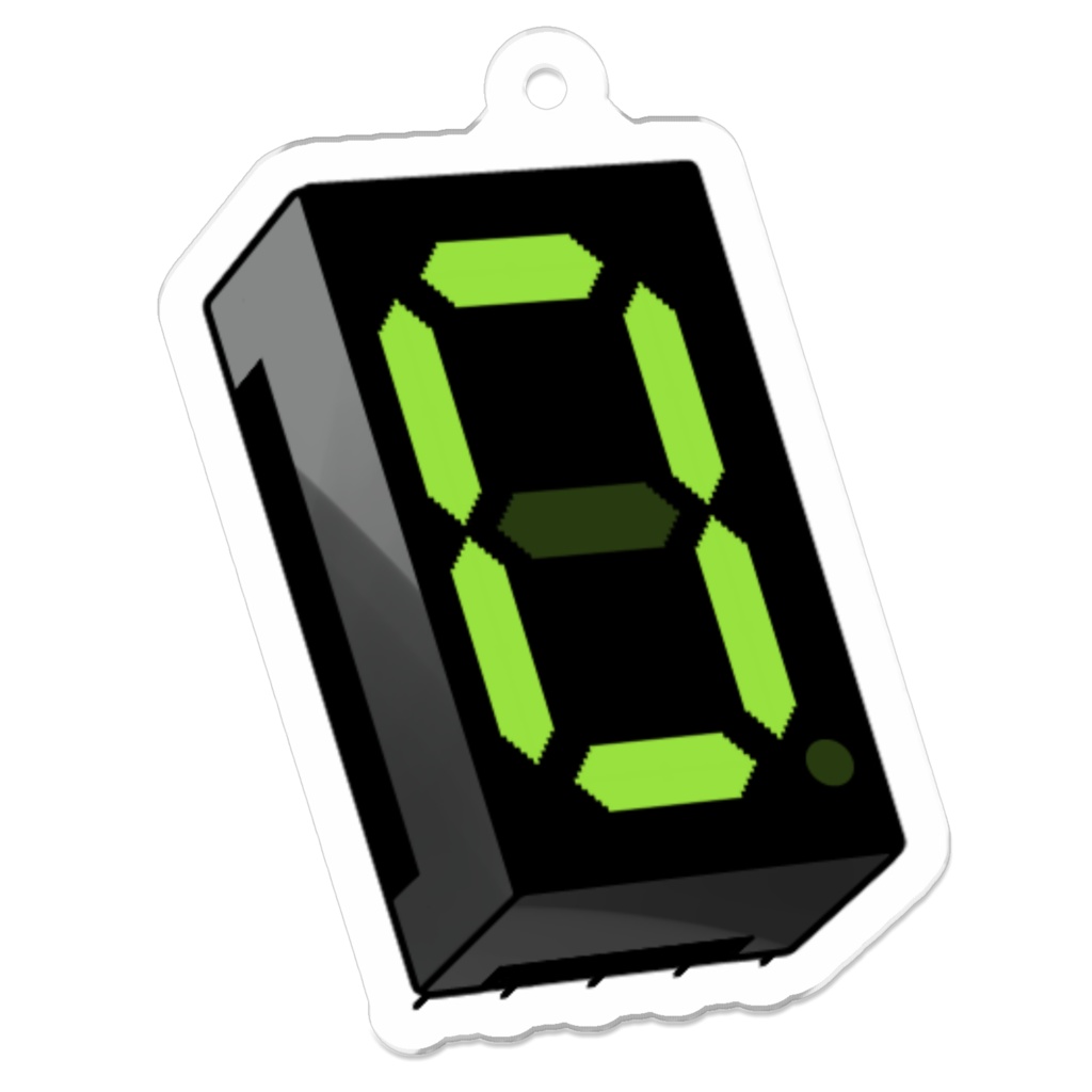 【旧モデル】💞🤯 リズの7セグアクキー 🤯💞