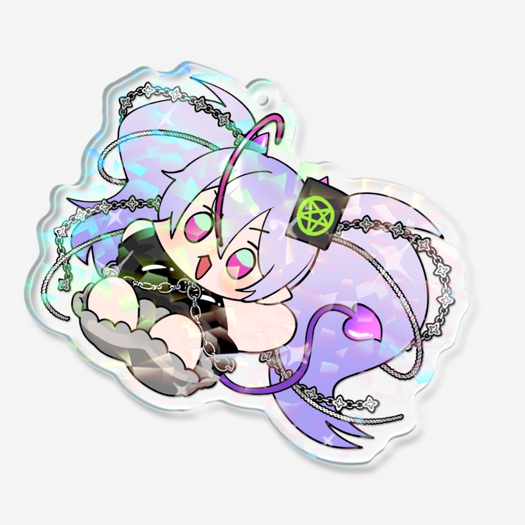 👿デビリズ👿2026バースデーグッズ✦ホログラムアクキー