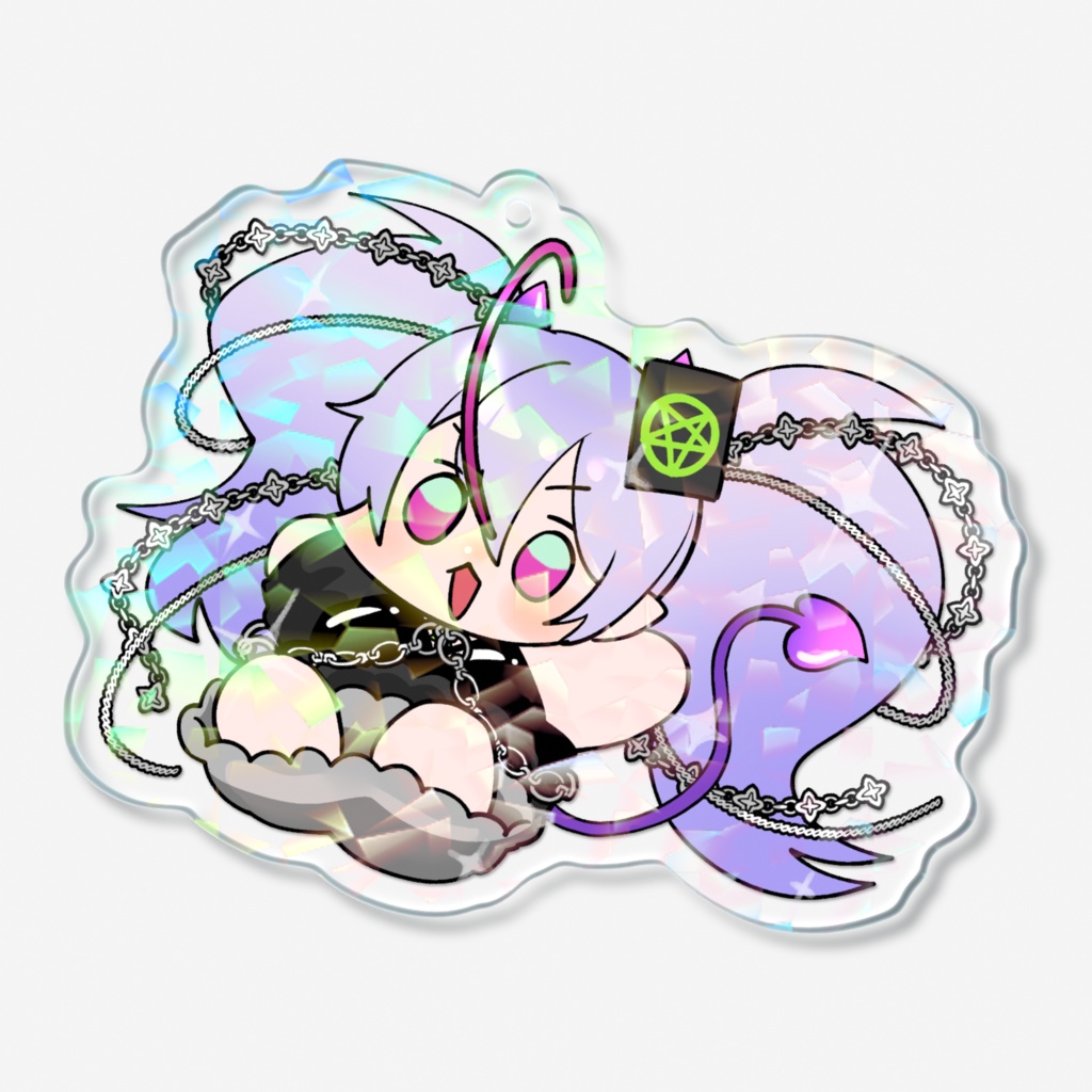 👿デビリズ👿2026バースデーグッズ✦ホログラムアクキー