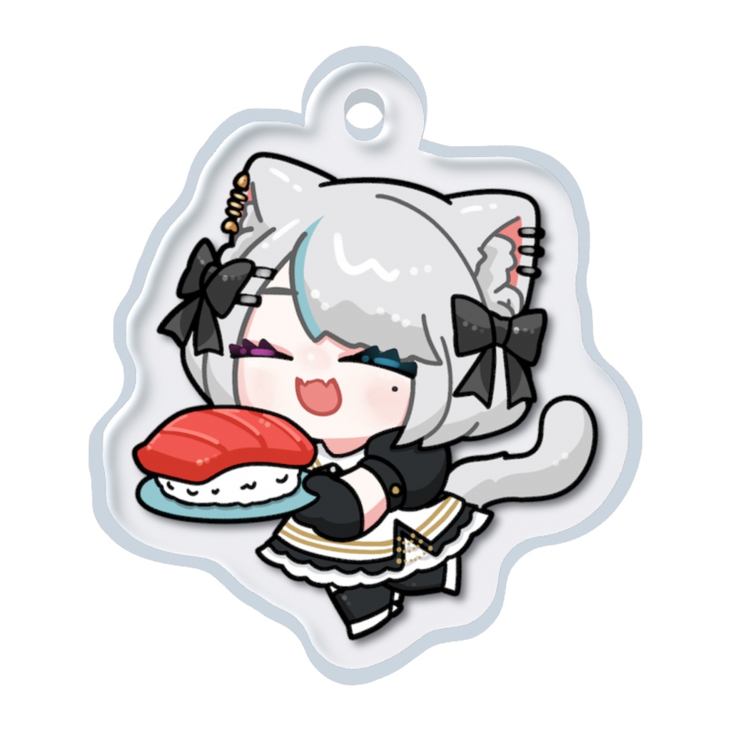 ねこめぐんそうメイド衣装めじるしチャーム(バリエーションあり)