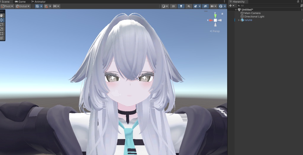 VRChat 瞳テクスチャ シイタケ目? rurune shinano対応