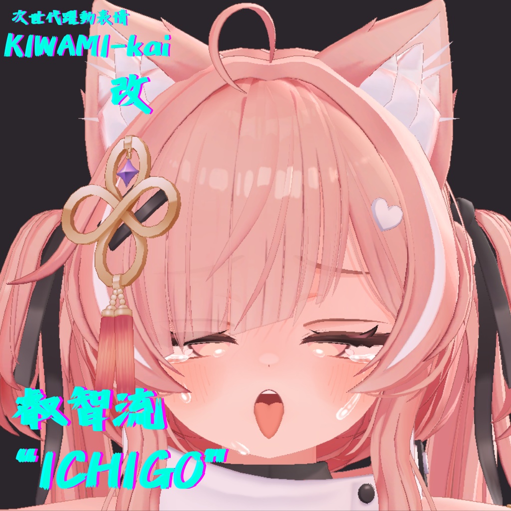 69種全アニメーション可動!イチゴちゃん専用次世代躍動表情パック/ICHIGO FaceAnimation『極 叡智流 "改“ ICHIGO』69種セット!(攻め24種類+受け45種類) +従来版表情69種類セット!