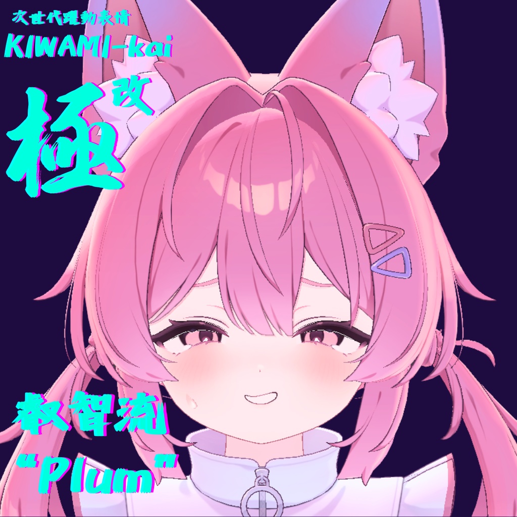 128種全アニメーションが動く!プラムちゃん専用次世代躍動表情パック Plum FaceAnimation『極 叡智流 "改" Plum』128種セット!(攻め60種類+受け68種類)+α