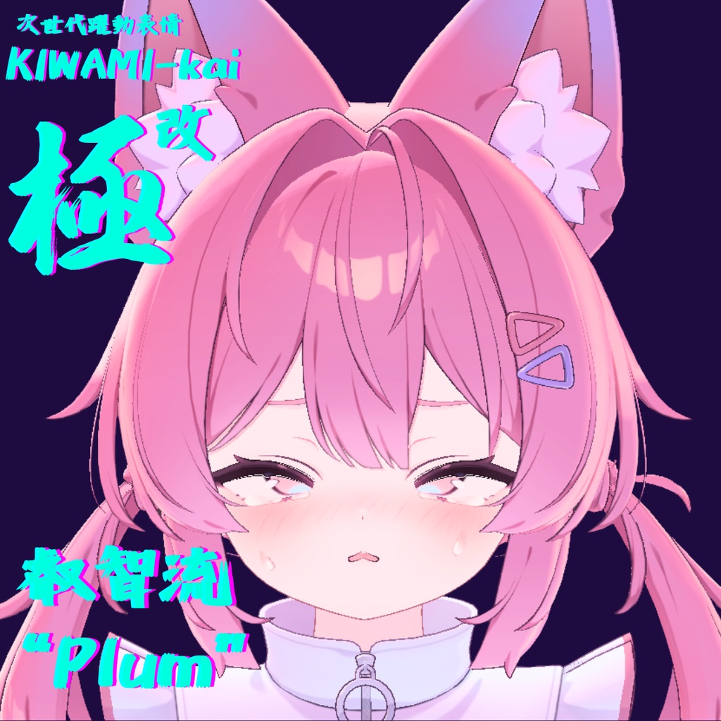 128種全アニメーションが動く!プラムちゃん専用次世代躍動表情パック Plum FaceAnimation『極 叡智流 "改" Plum』128種セット!(攻め60種類+受け68種類)+α