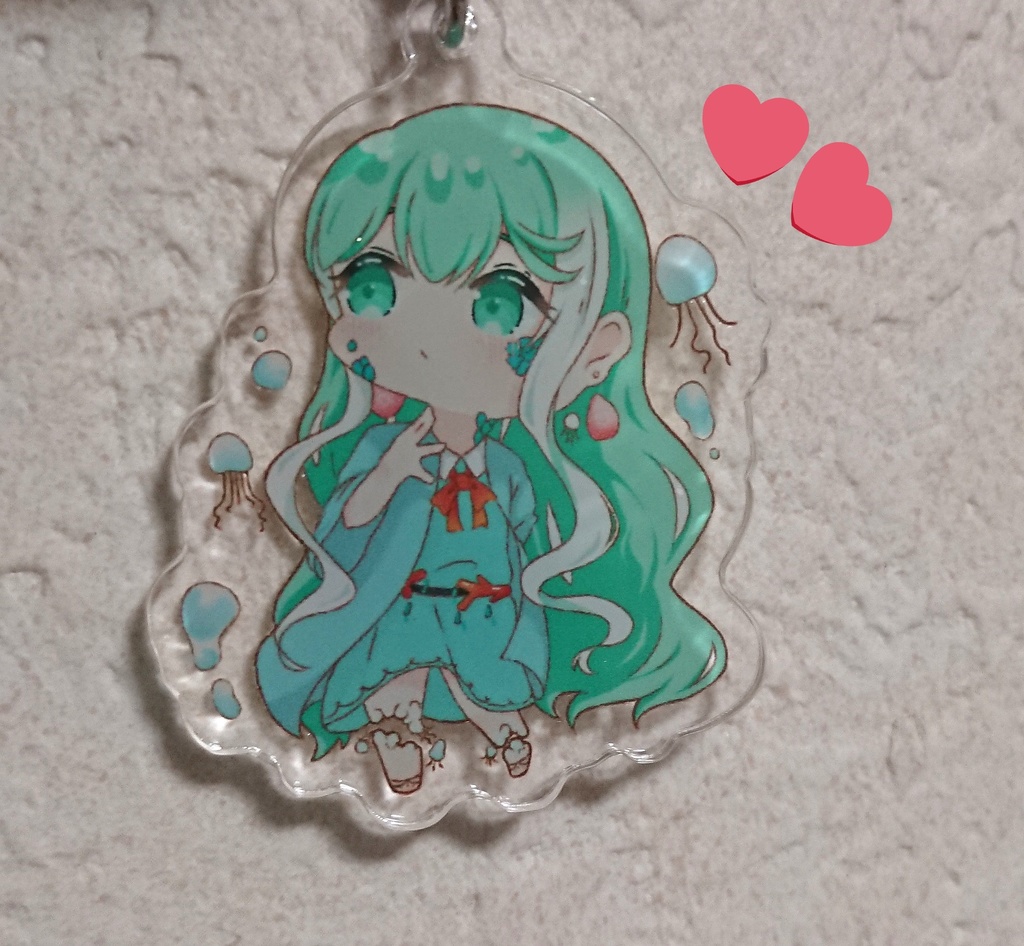 くらげモチーフ女の子