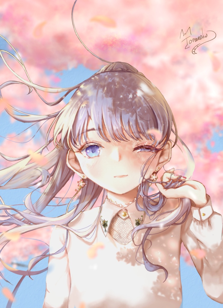 桜色のきみタペストリー