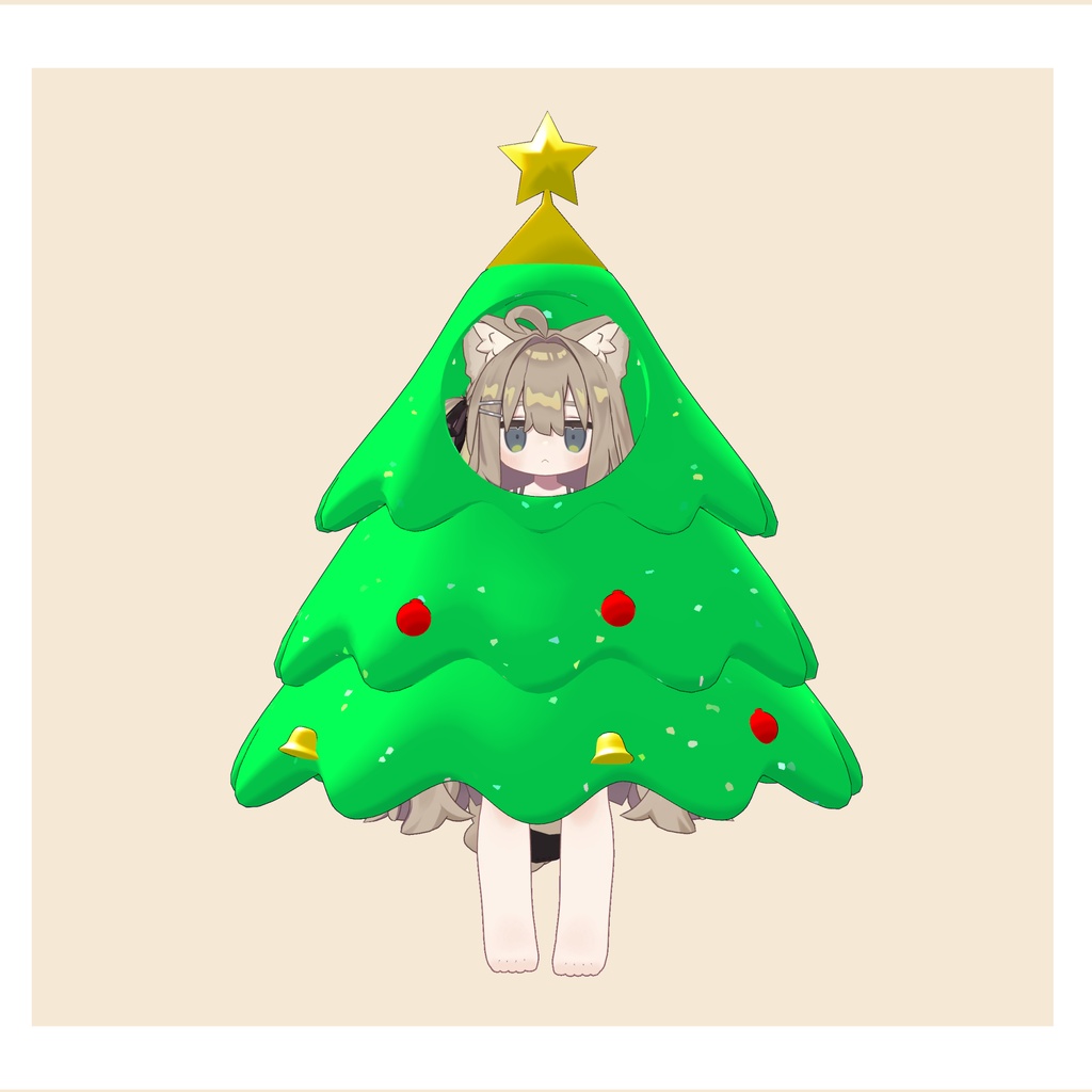 まめふれんずクリスマスツリー【MA対応】【まめふれんず対応】