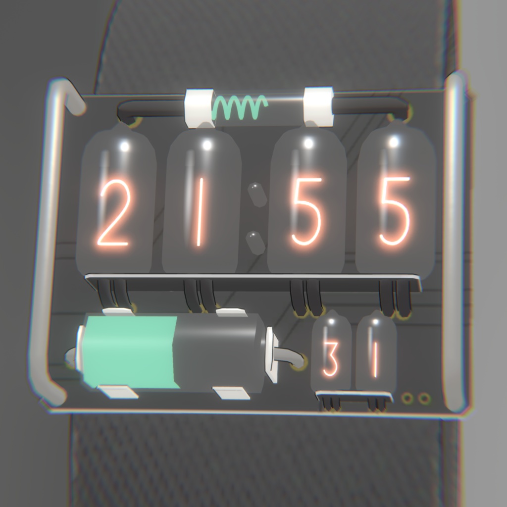 【NIXIE WATCH】ニキシー管腕時計【OSC不要】