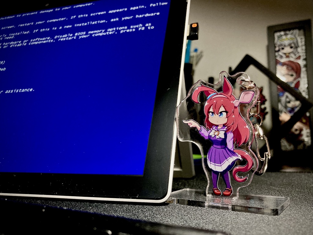 ミホノブルボン メカ破壊お出かけアクリルスタンド