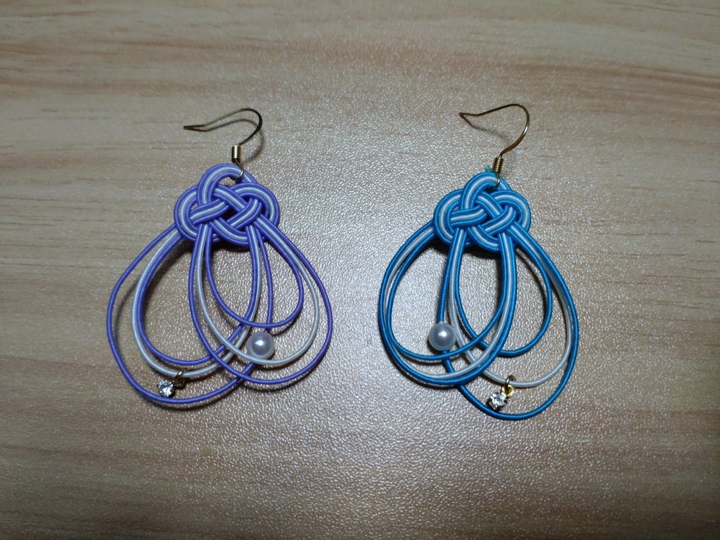 絵馬モチーフイヤーアクセサリー