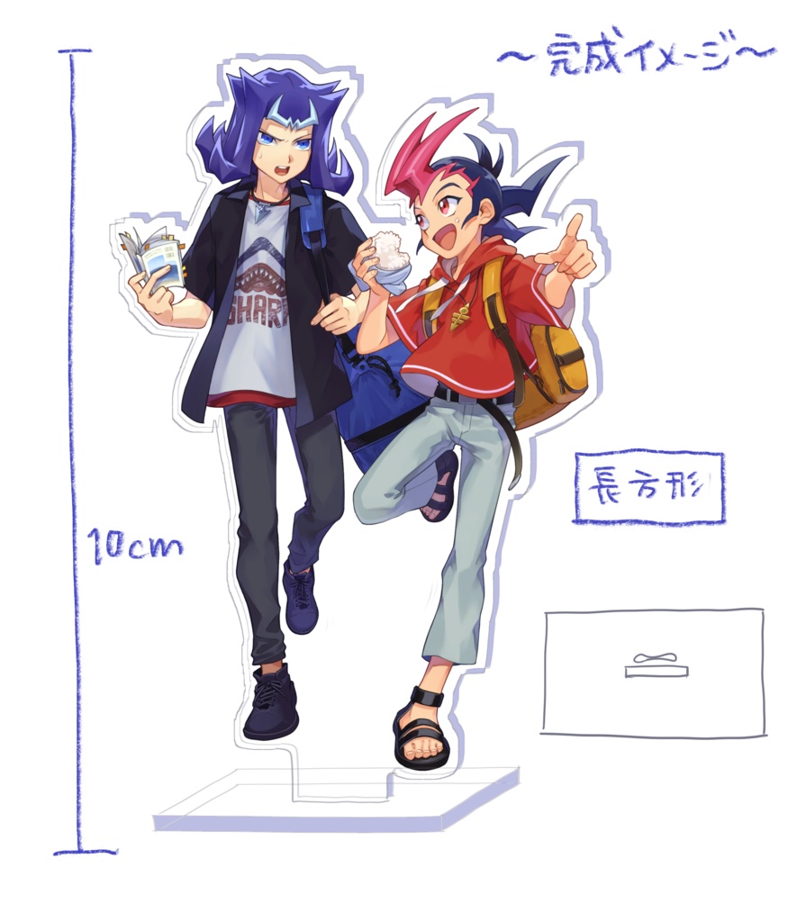 凌遊アクスタ(小)
