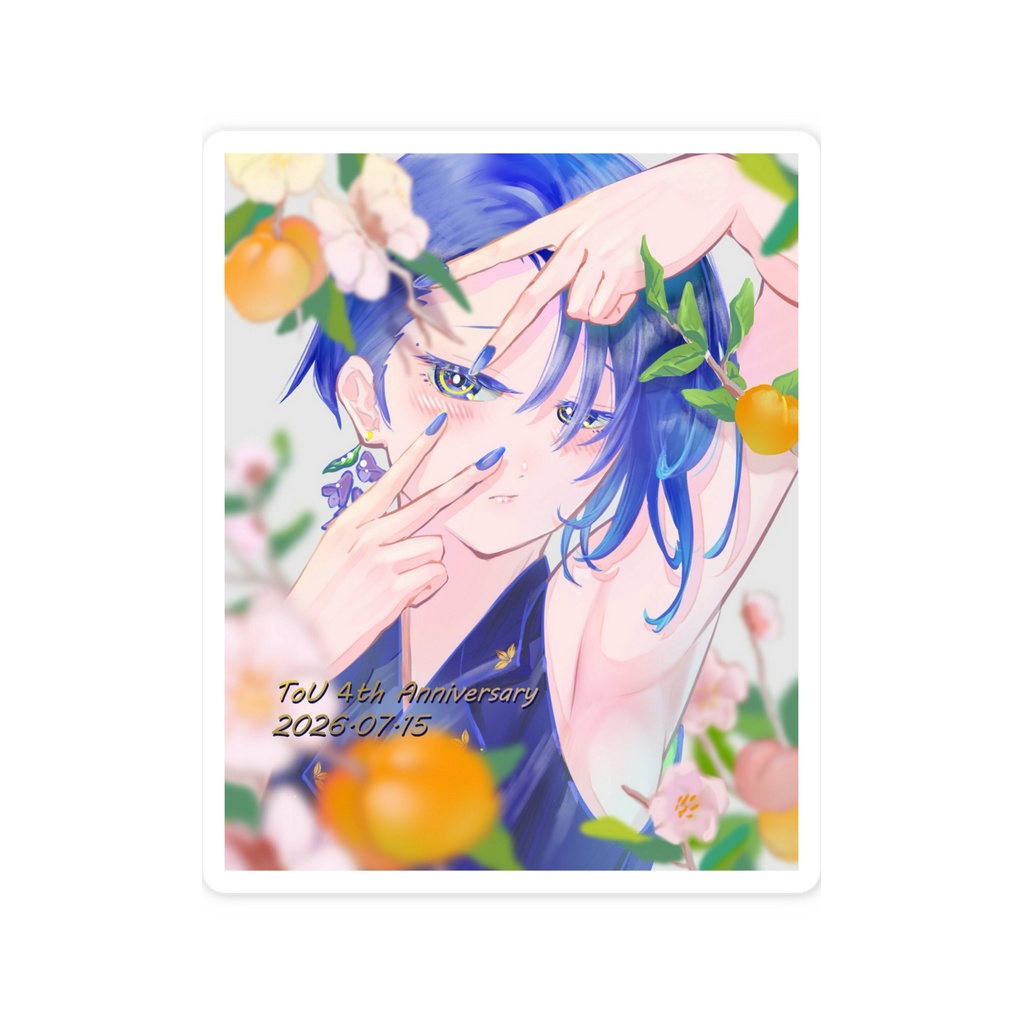 【ToU4周年記念】ステッカー