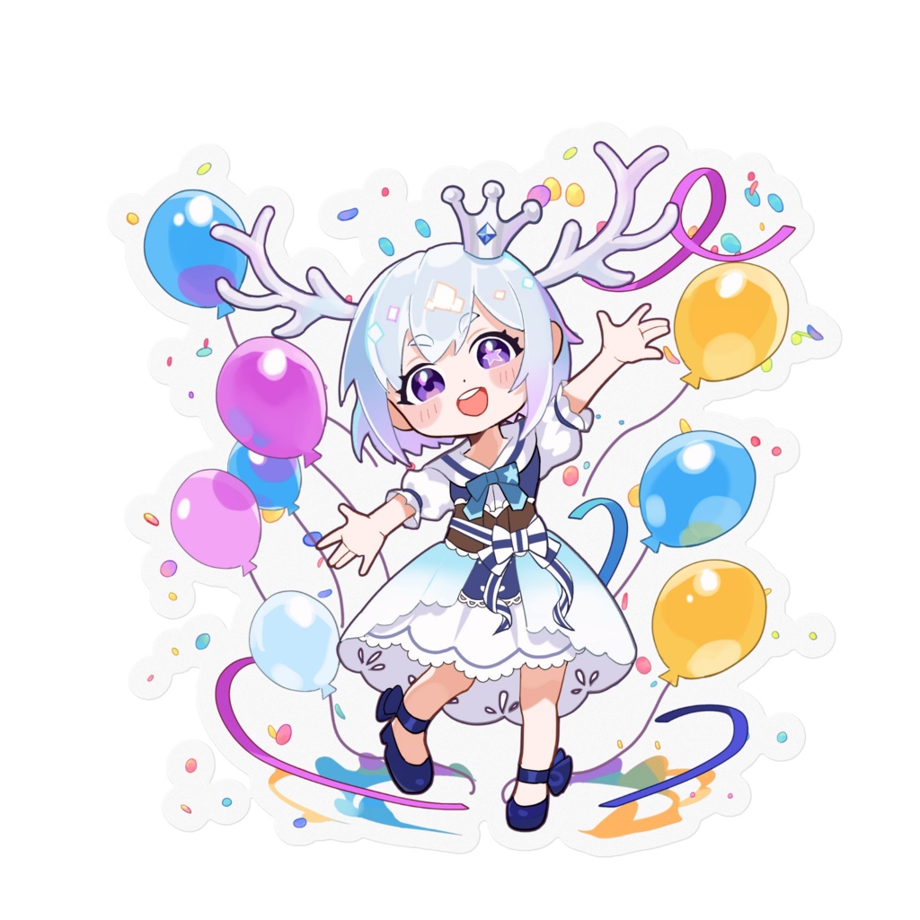 400人記念!まうまう描き下ろしステッカー