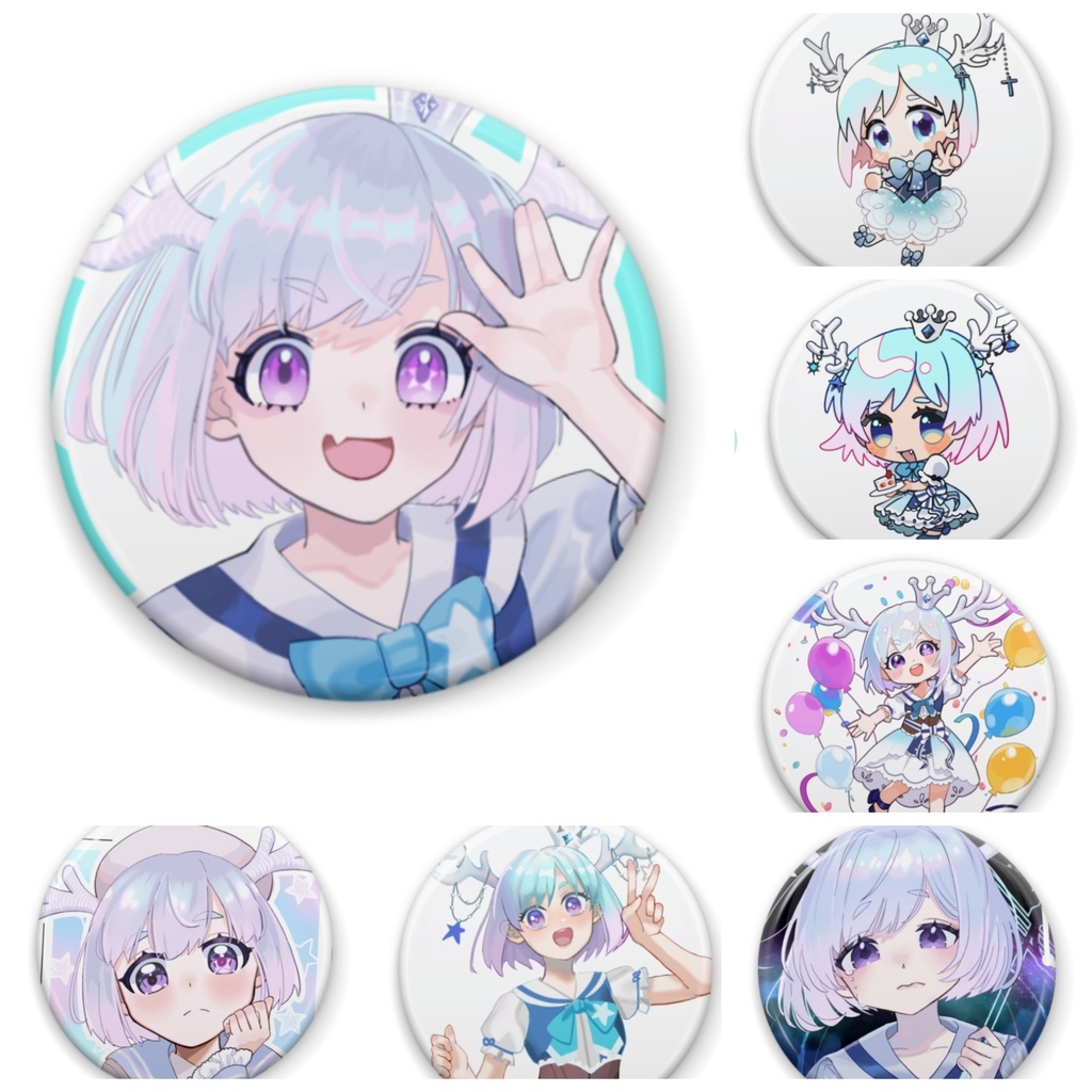 まうまう缶バッジ