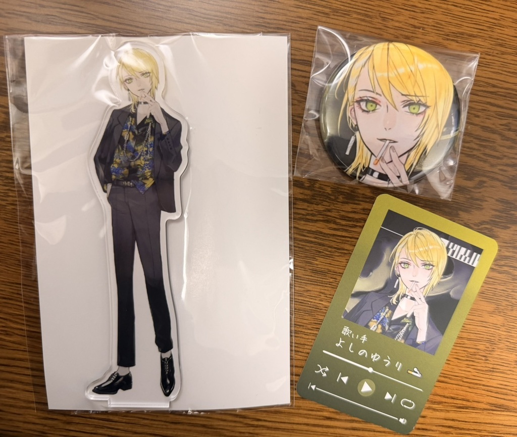 アクリルスタンド+缶バッチ2025セット🚬