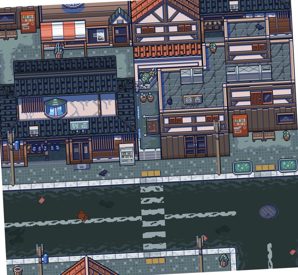 ザ・日本コレクション: 日本の都市(ゲーム素材)