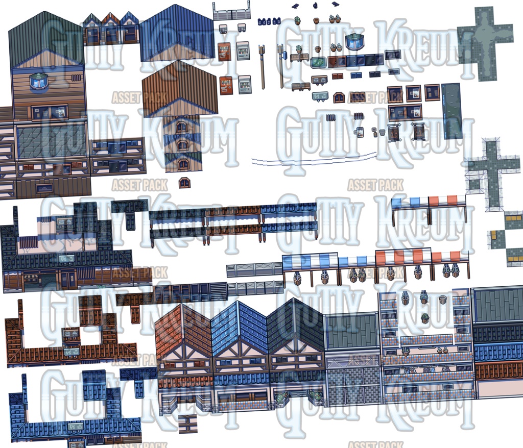 ザ・日本コレクション: 日本の都市(ゲーム素材)