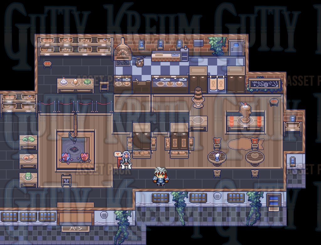 ザ・日本コレクション: ベーカリー内部(ゲーム素材)