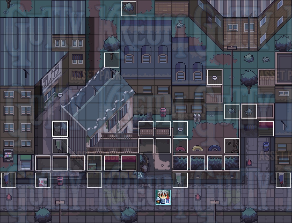 ザ・日本コレクション: 暗い東京(ゲーム素材)