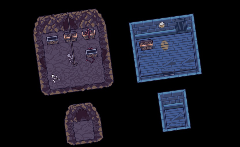 ザ・日本コレクション: 森の墓地(ゲーム素材)