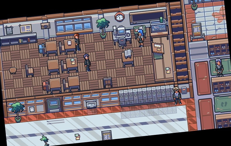 ザ・日本コレクション: 学校の内部(ゲーム素材)