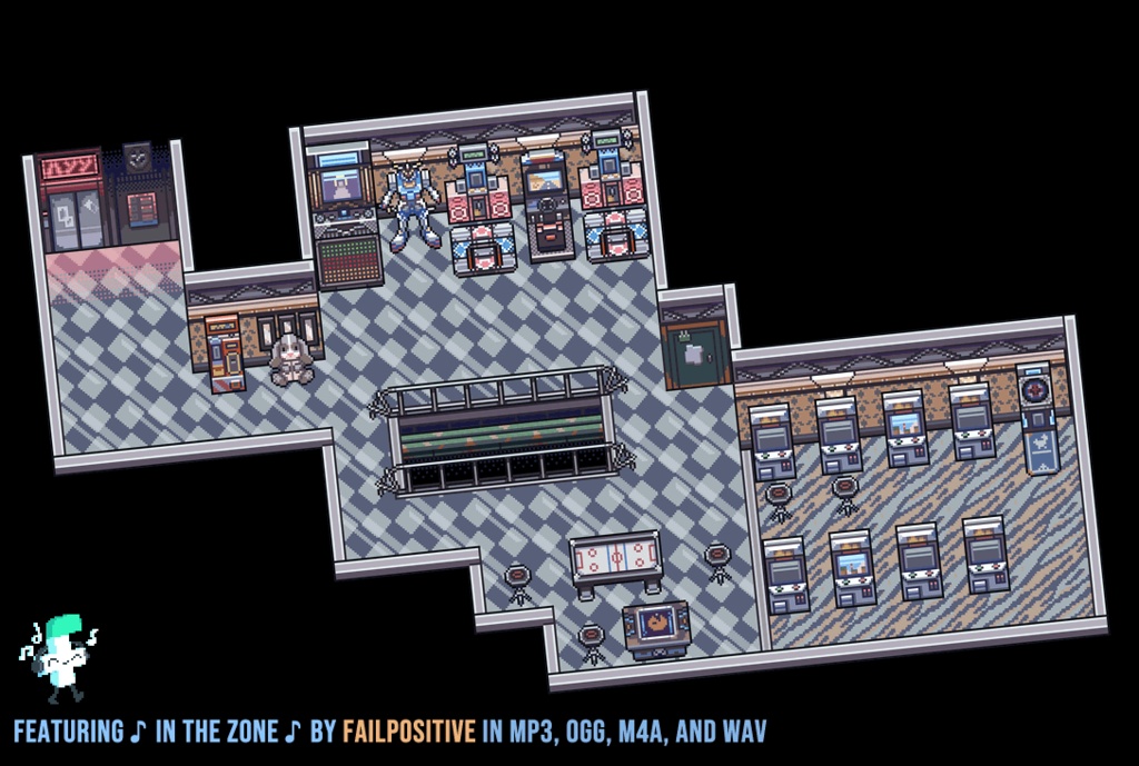 ザ・日本コレクション: ゲームセンター(ゲーム素材+BGM)