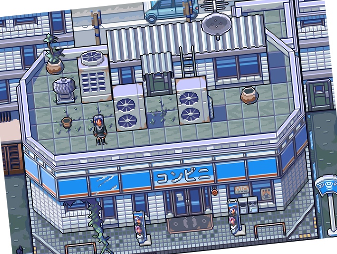 ザ・日本コレクション: コンビニ(ゲーム素材)