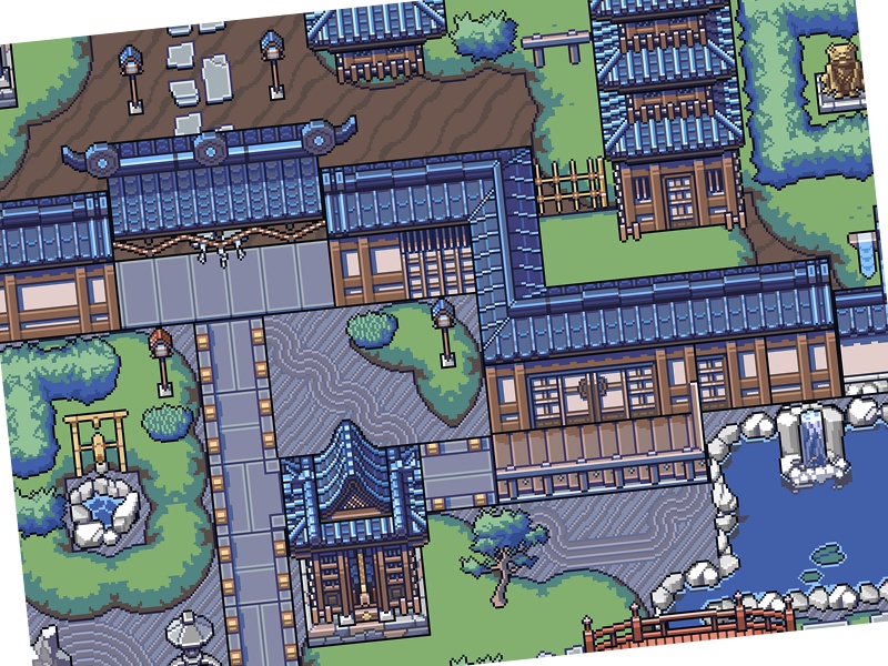 ザ・日本コレクション: 日本庭園(ゲーム素材)