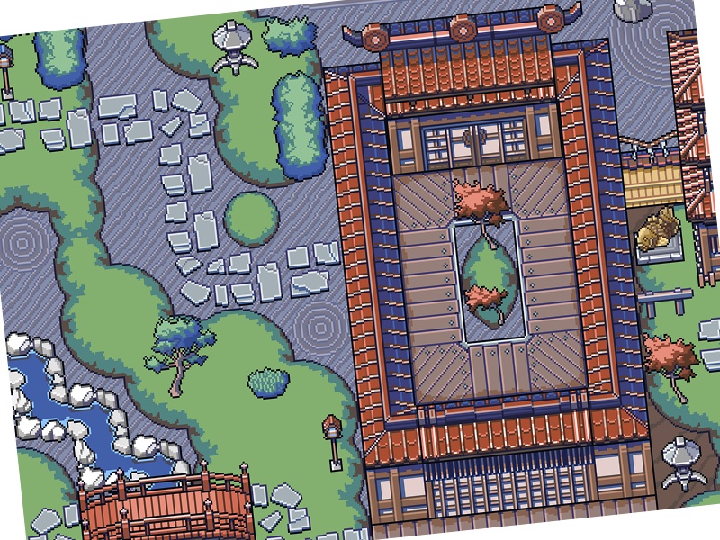 ザ・日本コレクション: 日本庭園(ゲーム素材)