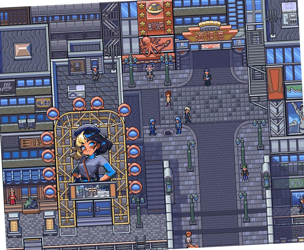 ザ・日本コレクション: 道頓堀(ゲーム素材)