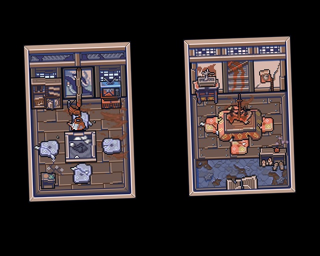 ザ・日本コレクション: ホラーの室内装飾品(ゲーム素材)